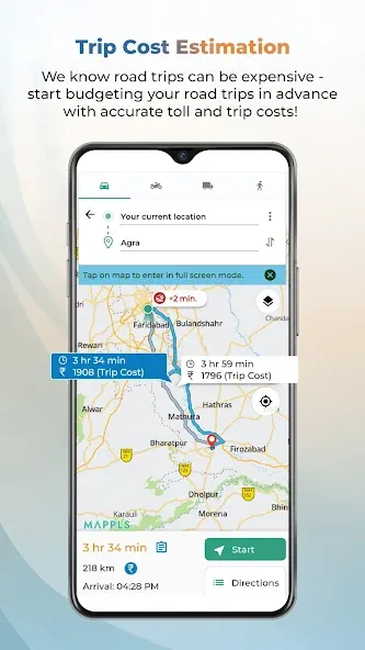 Mappls MapmyIndia Maps, Safety screenshot 2