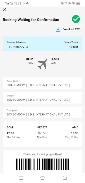 IndiGo - Cargo Shipper App screenshot 5