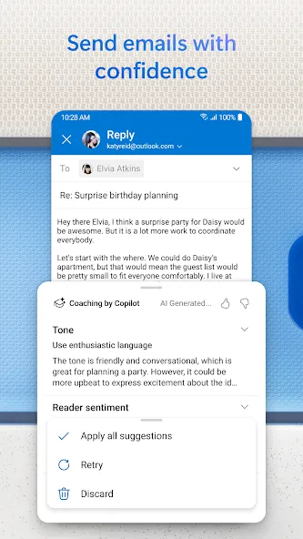 Microsoft Outlook screenshot 5