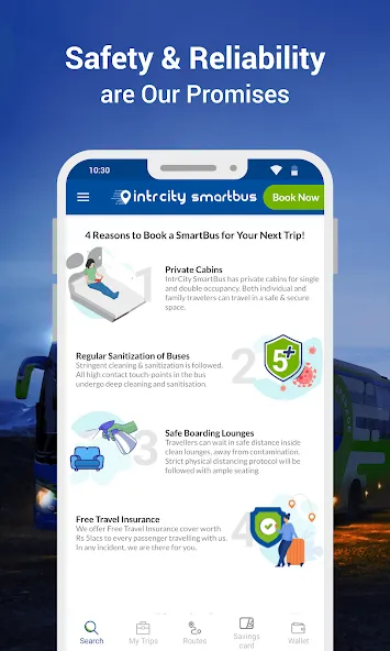 IntrCity: Bus Ticket Booking screenshot 4