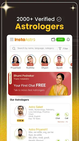 InstaAstro: Talk to Astrologer screenshot 3