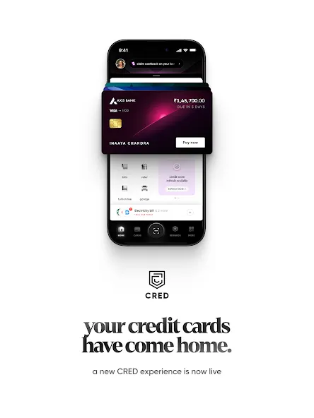 CRED: UPI, Credit Cards, Bills screenshot 1