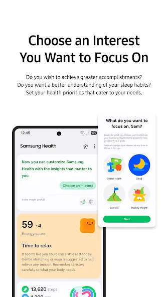Samsung Health screenshot 3