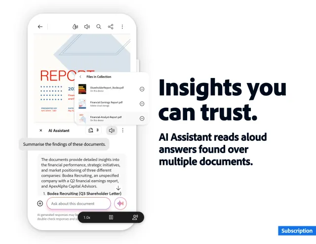 Adobe Acrobat Reader: Edit PDF screenshot 2