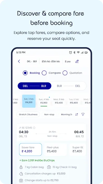 IndiGo Access screenshot 2