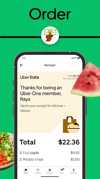 Uber Eats: Food and Grocery screenshot 4