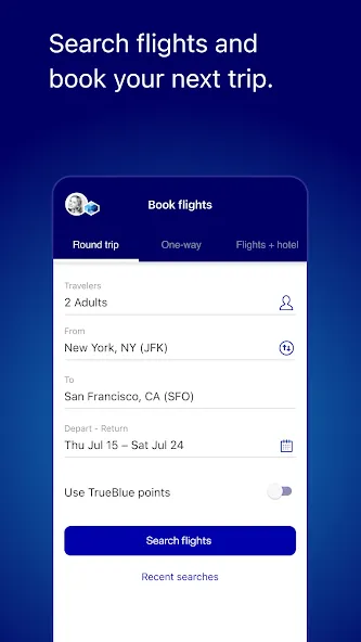 JetBlue - Book & manage trips screenshot 5