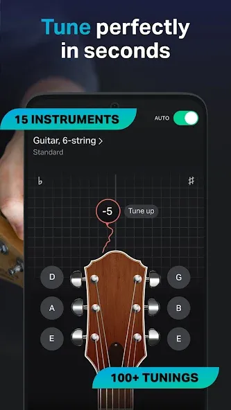 GuitarTuna: Tune & Play Guitar screenshot 2