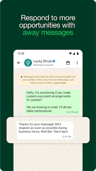 WhatsApp Business screenshot 4