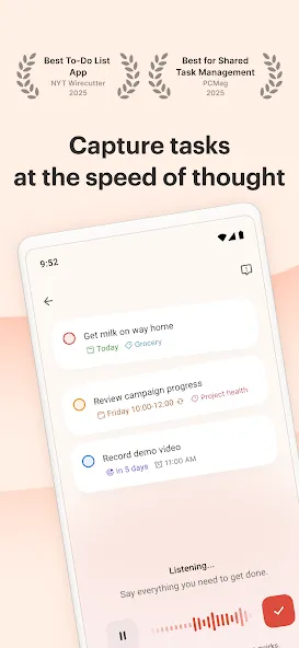 Todoist: To Do List & Calendar screenshot 1