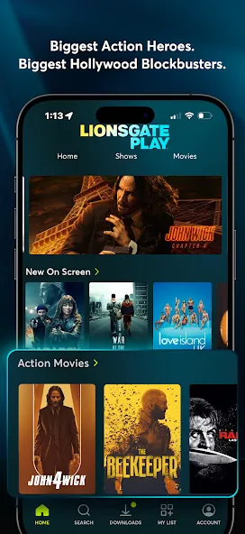 Lionsgate Play: Movies & Shows screenshot 1
