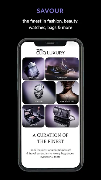 Tata CLiQ Luxury Shopping App screenshot 2