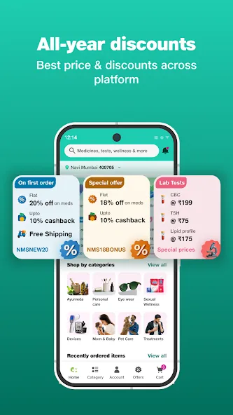 Netmeds - India Ki Pharmacy screenshot 2