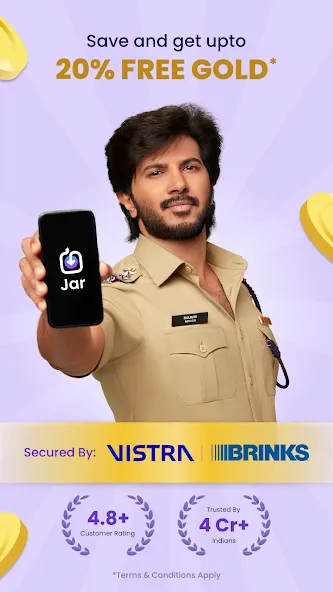 Jar:Save Money in Digital Gold screenshot 1