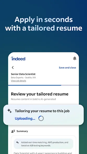 Indeed Job Search screenshot 5