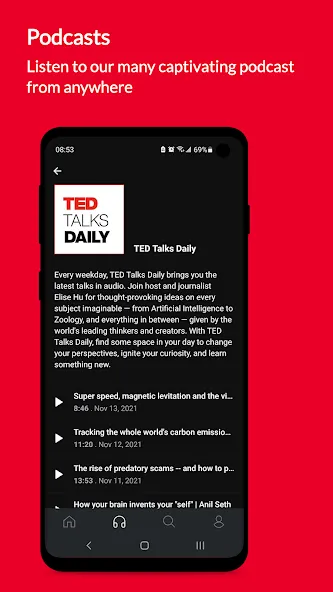 TED Talks: Watch and Learn screenshot 4