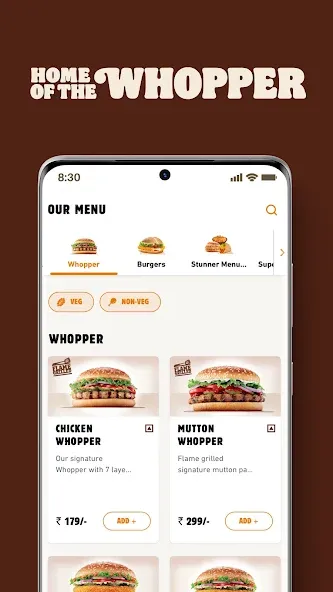 Burger King India screenshot 3
