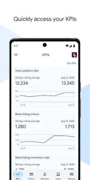Google Play Console screenshot 1