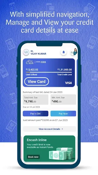 SBI Card: Manage Credit Card screenshot 3