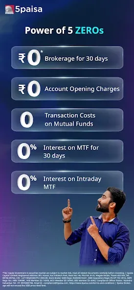 5paisa: Demat, Stocks & IPO screenshot 1
