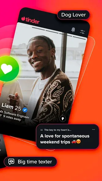 Tinder Dating App: Chat & Date screenshot 3
