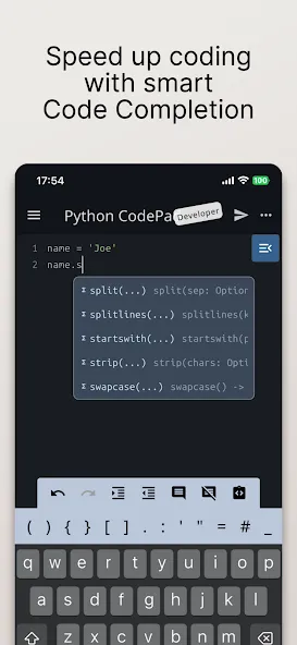 Python Coding Editor & IDE App screenshot 4