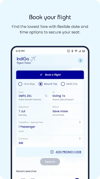 IndiGo Access screenshot 1