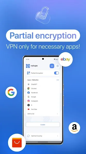 NotVPN - Safer Internet VPN screenshot 2
