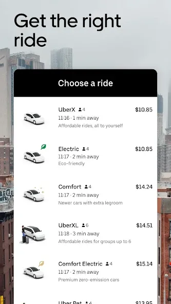 Uber - Request a ride screenshot 4