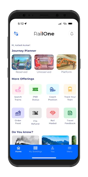 RailOne screenshot 3