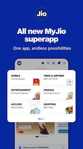 MyJio: For Everything Jio screenshot 1