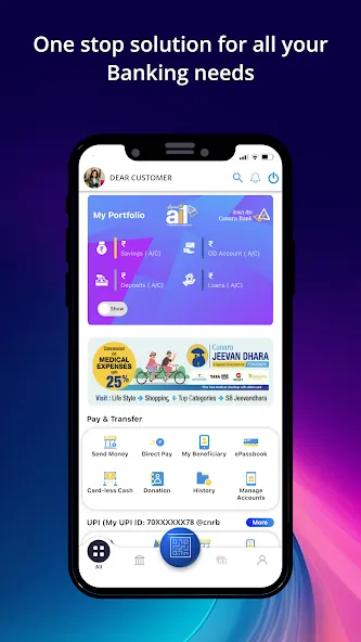 Canara ai1- Mobile Banking App screenshot 2
