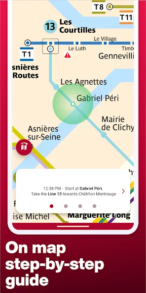 Paris Metro – Map and Routes screenshot 3