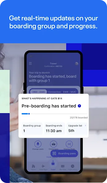 United Airlines screenshot 2