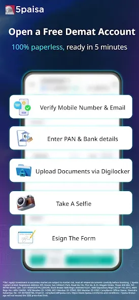 5paisa: Demat, Stocks & IPO screenshot 3