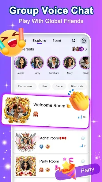 Achat - Global Voice Chat screenshot 2