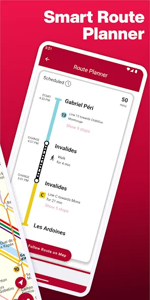 Paris Metro – Map and Routes screenshot 2