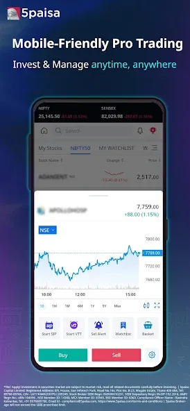 5paisa: Demat, Stocks & IPO screenshot 5