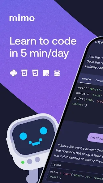 Mimo: Learn Coding/Programming screenshot 1