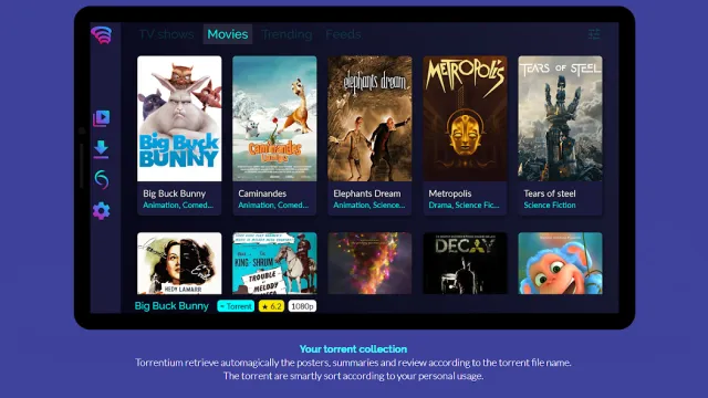 Torrentium TV - Stream torrent screenshot 1