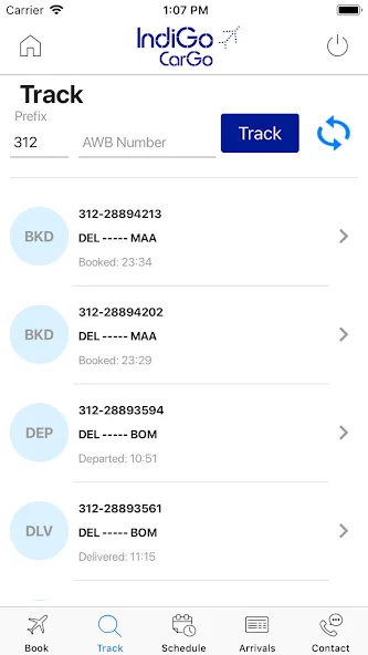 IndiGo - Cargo Shipper App screenshot 4