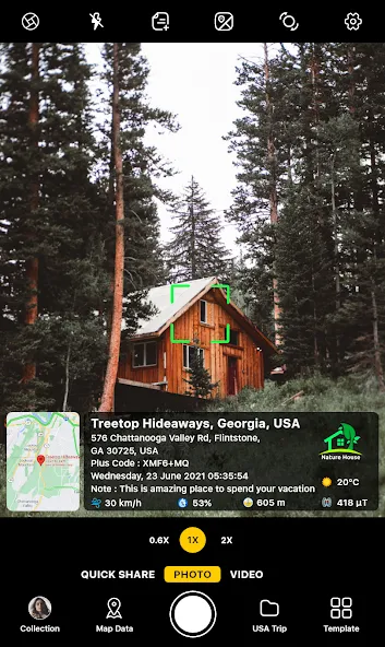GPS Map Camera screenshot 1