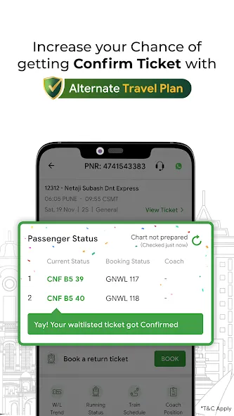 ConfirmTkt: Train Booking App screenshot 2