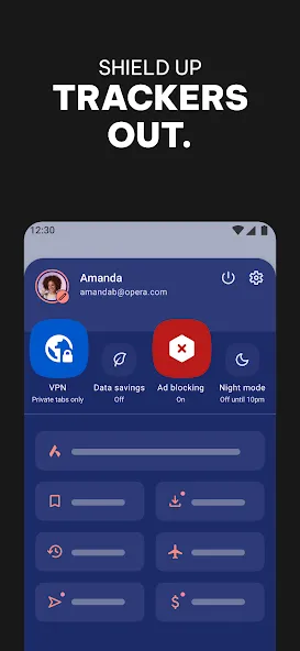 Opera: Private Web Browser screenshot 5