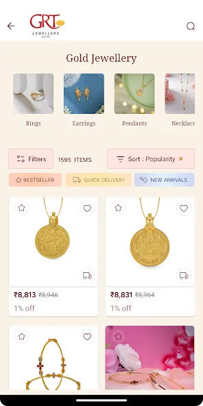 GRT Jewellers Online Shopping screenshot 3