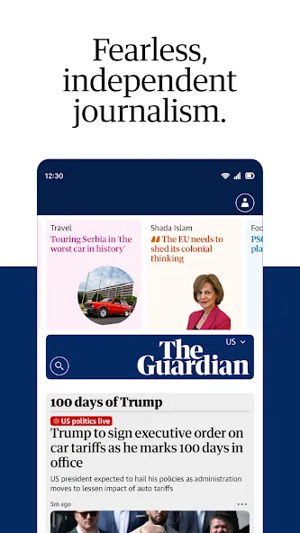 The Guardian - US & World News screenshot 1