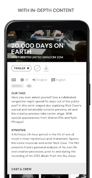 MUBI: Curated Cinema screenshot 3