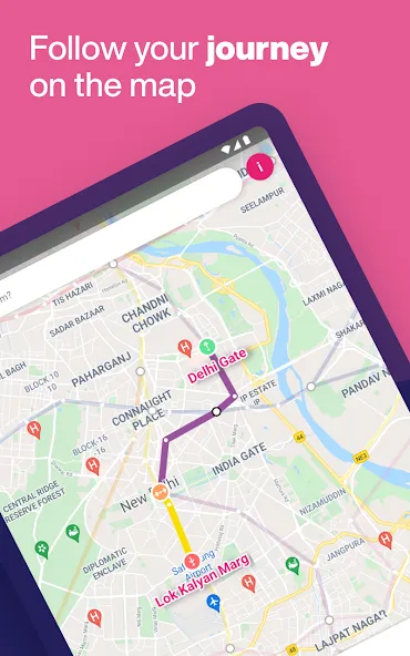 Delhi Subway Map & Routing screenshot 5