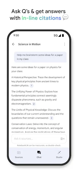 Google NotebookLM screenshot 5