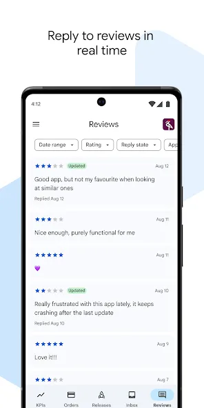 Google Play Console screenshot 4